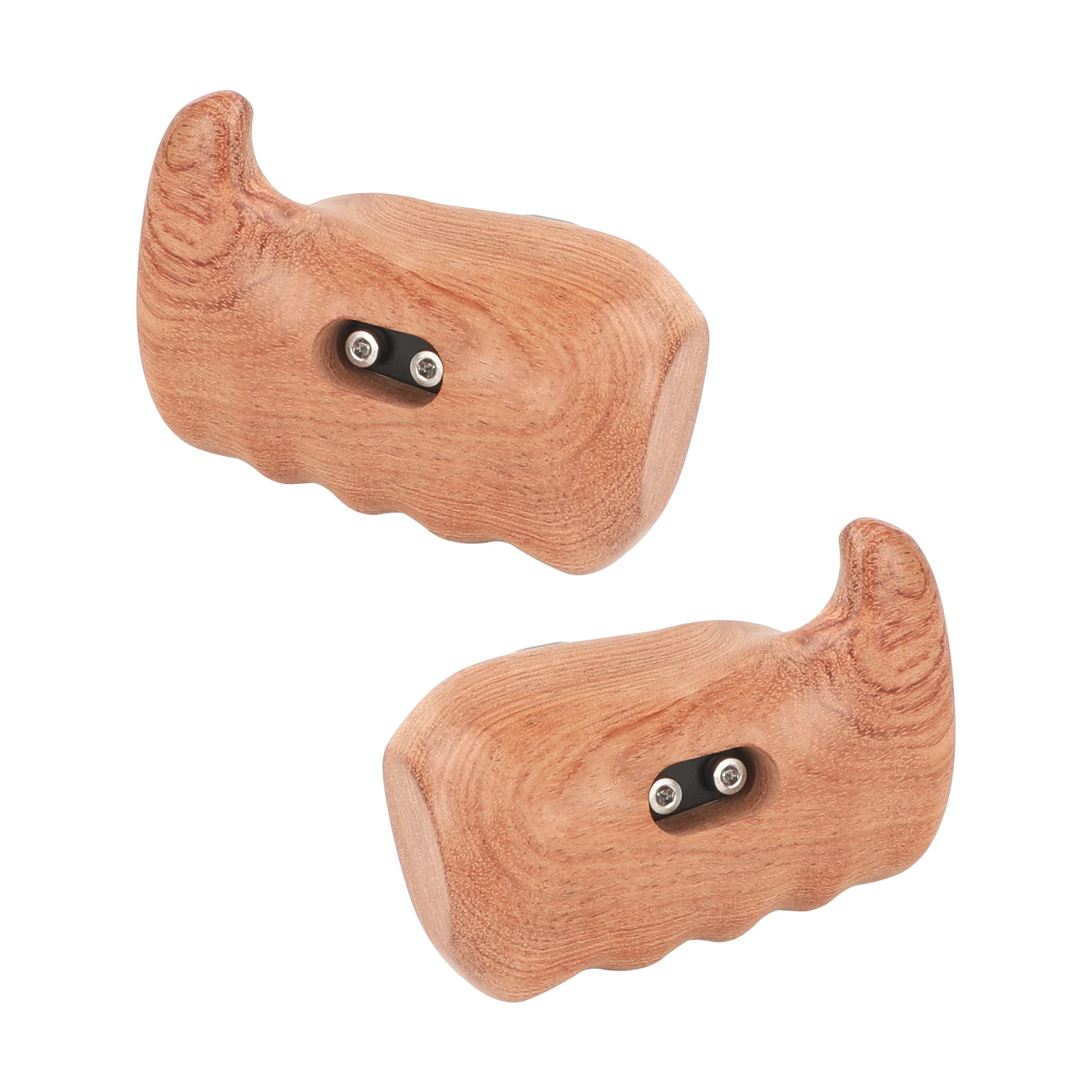 HDRIG Wooden Hand Grip With M6 ARRI Rosette Mount (Left & Right) for DV Video Cage RED Camera Red Rig and Other DSLR Camera Rig