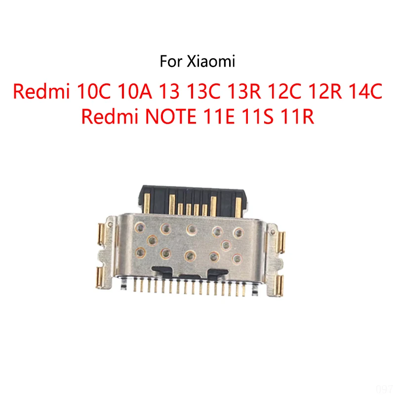 Dla Xiaomi Redmi 10C 10A 13 13C 13R 12C 12R 14C / Redmi NOTE 11E 11S 11R Gniazdo ładowania USB Port Jack Złącze ładowania stacji dokującej — zdjęcie 5