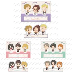 Anime Hanji Zoe Erwin Mikasa Armin Levi Eren  Acrylic Stand Doll Game Figure Model Plate Cosplay Toy for Gift