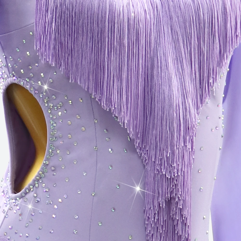 Vestido para mulheres roupas de prática de dança latina traje de festa de salão criança saia esportiva nova menina elegante sexy terno de desempenho de palco