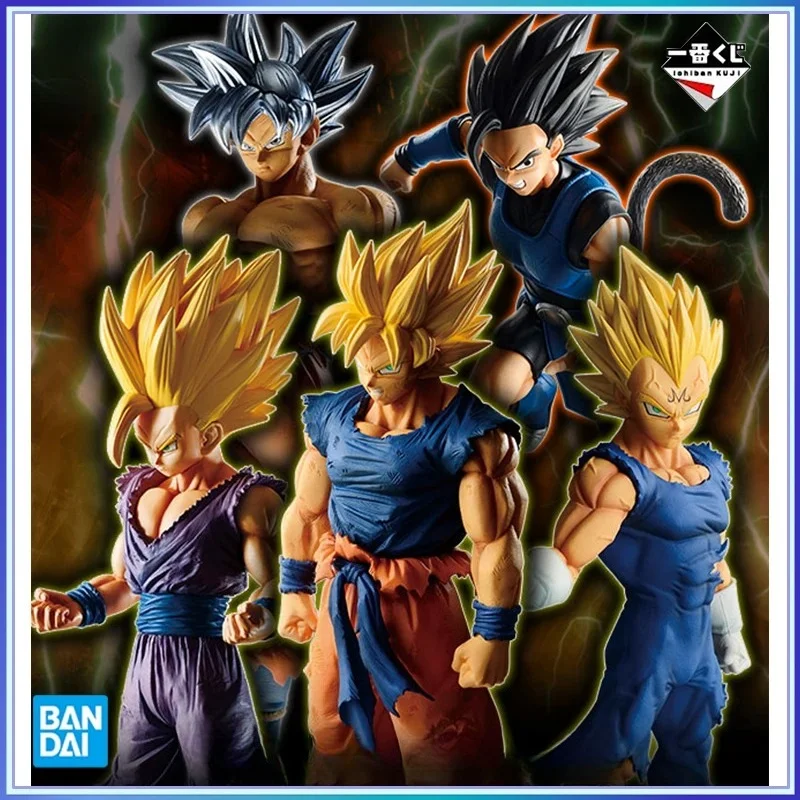 

Original Dragon Ball Ichiban Kuji Super Saiyan Son Gohan Goku Vegeta Shallot Battle of World Legends Figure Model Toys