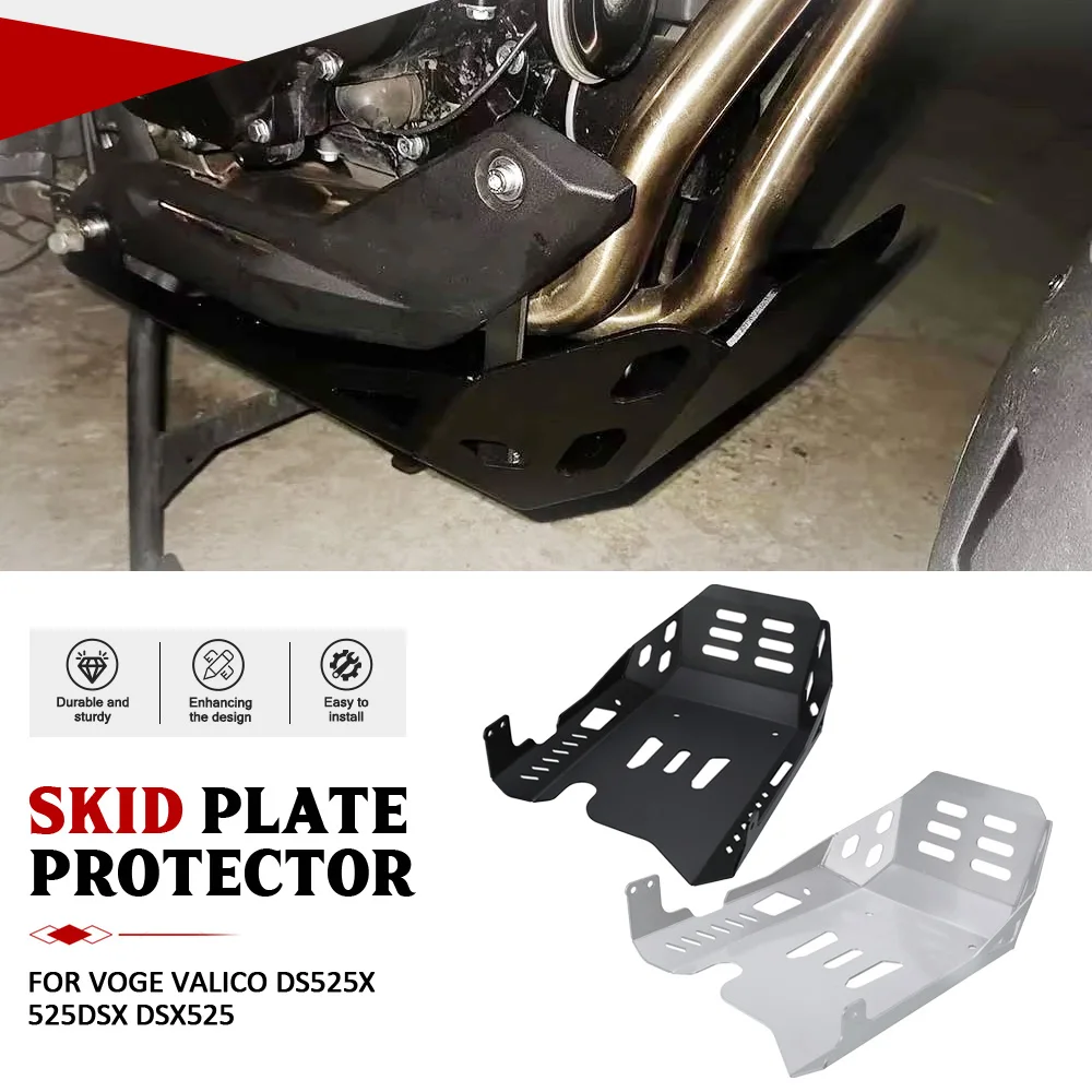 For VOGE Valico DS525X 525DSX 2023-2024-2025 Motorcycle Accessories Skid Plate Engine Sprocket Guard Chassis Protection Cover