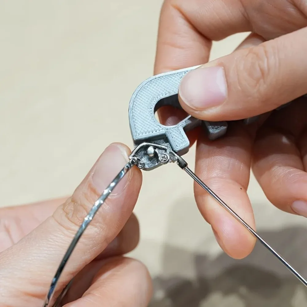 Eyeglass Repair Tool - Portable for home/Eye Care - Compatible for Glasses Repair, temple Bending, Nose Pad Adjustment image 2