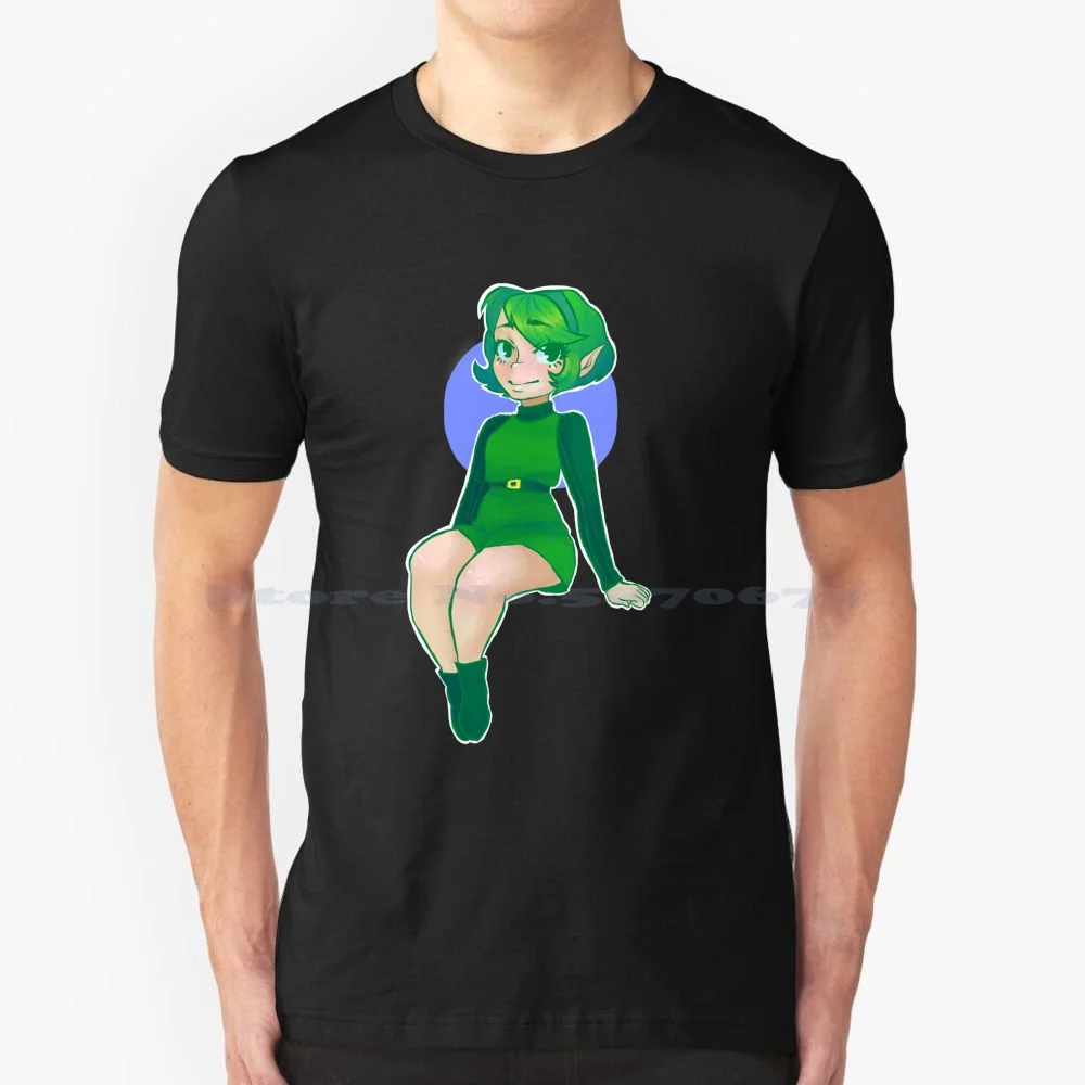 Saria T Shirt 100% Cotton Tee The Legend Of Legend Of Ocarina Of Time Loz Oot Saria Link Tetra Medli