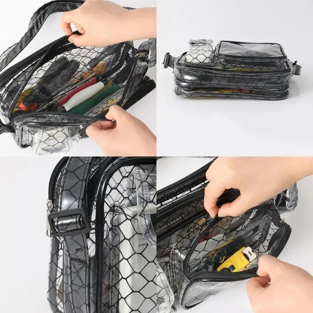 R1WE PVC Tool Bag Bag anti Static Counter Facs لسهولة الوصول إلى أدواتك