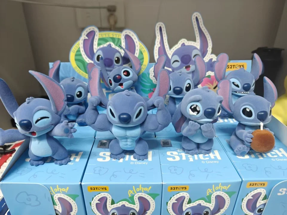 

Genuine 52toys Disney Stitch Strange Cute Blind Box Lilo & Stitch Figure Ornaments Collection Girl Birthday Gift Toy Mystery Box