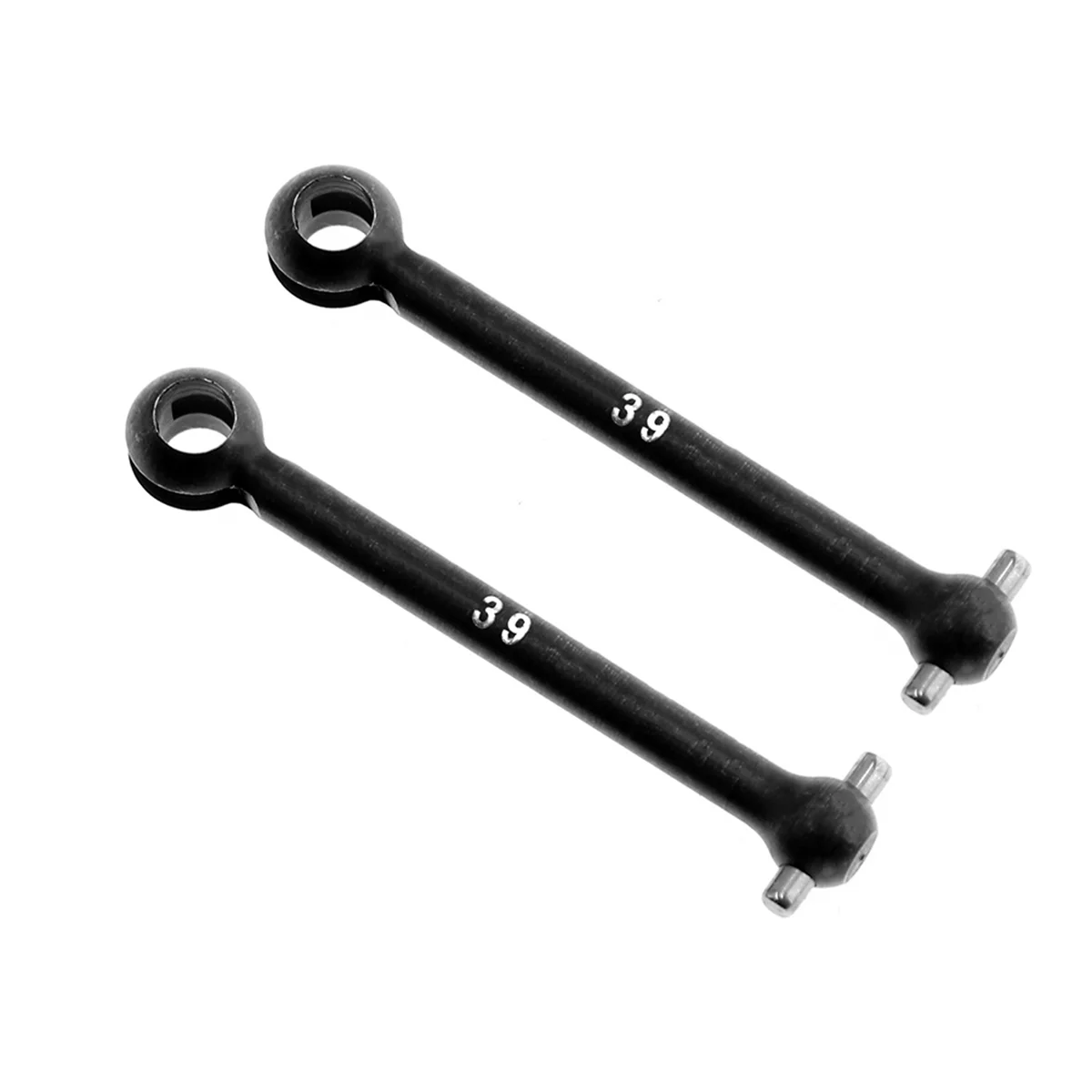 Metal Dog Bone Drive Shaft Set for TAMIYA 53505 39mm Chassis RC Off-Road Car Joint Upgrade Parts