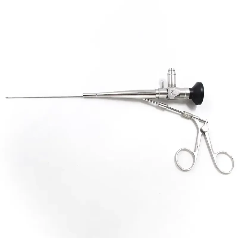 Veterinary Ear Diagnostic Set With 2.7 mm Diameter Otoscope&forceps&light Source