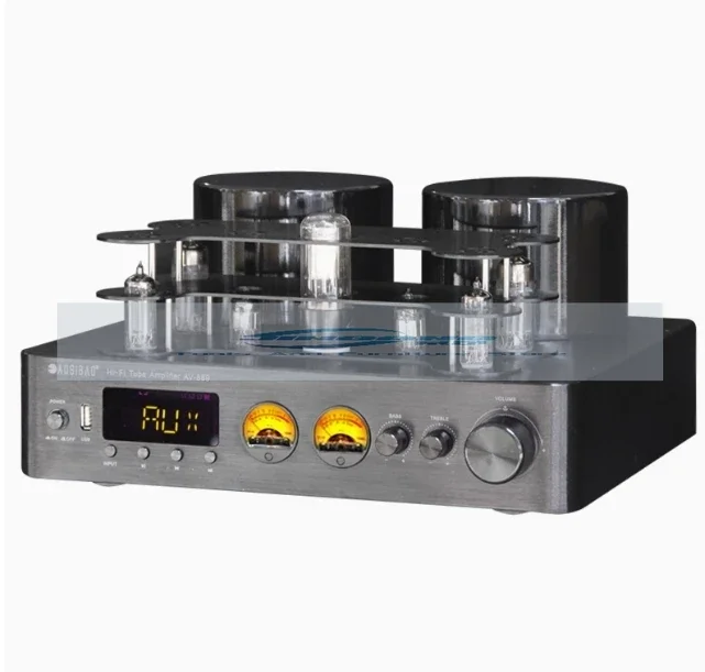 

Hi-Fi Hybird Стерео Ventiel Buizenversterker Bluetooth 5.0 Аудио Ontvanger Коаксиальный/Opt Усилитель мощности Usb Speler