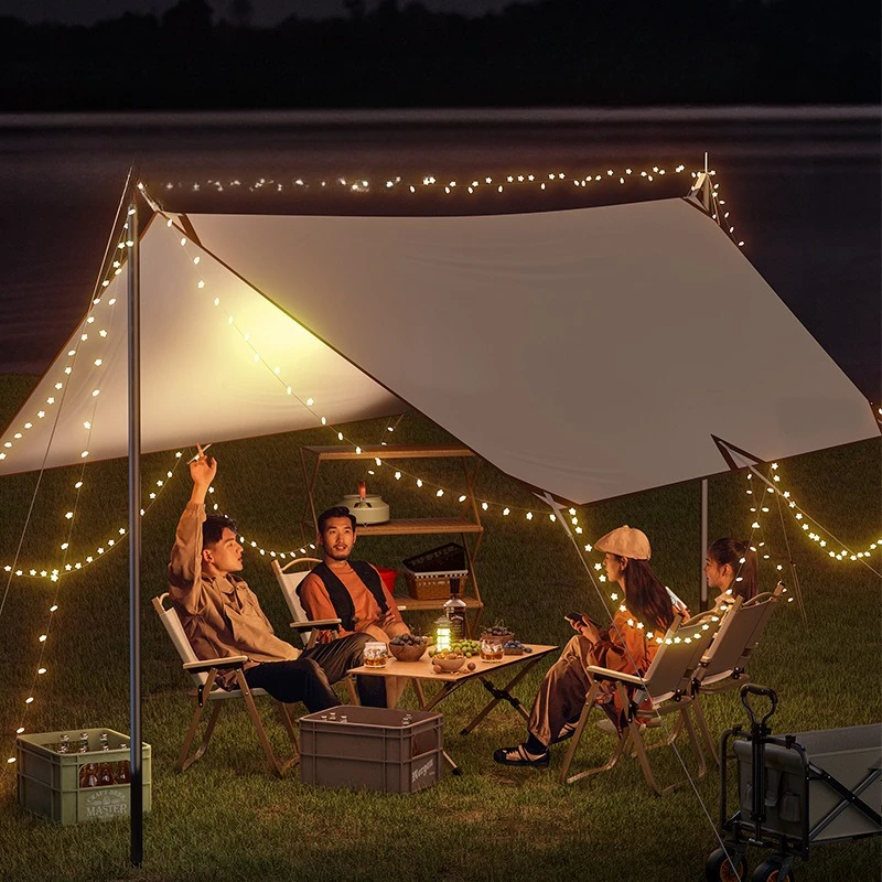 Outdoor Portable Blackout Viny - Camping Cooking Canopy recension och pris
