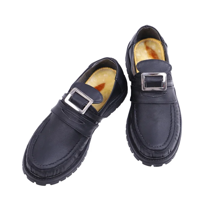 รองเท้าคอสเพลย์ TUDOR สำหรับผู้ชายยุคกลางรองเท้าทหารเสือโจรสลัดสไตล์ไวกิ้ง