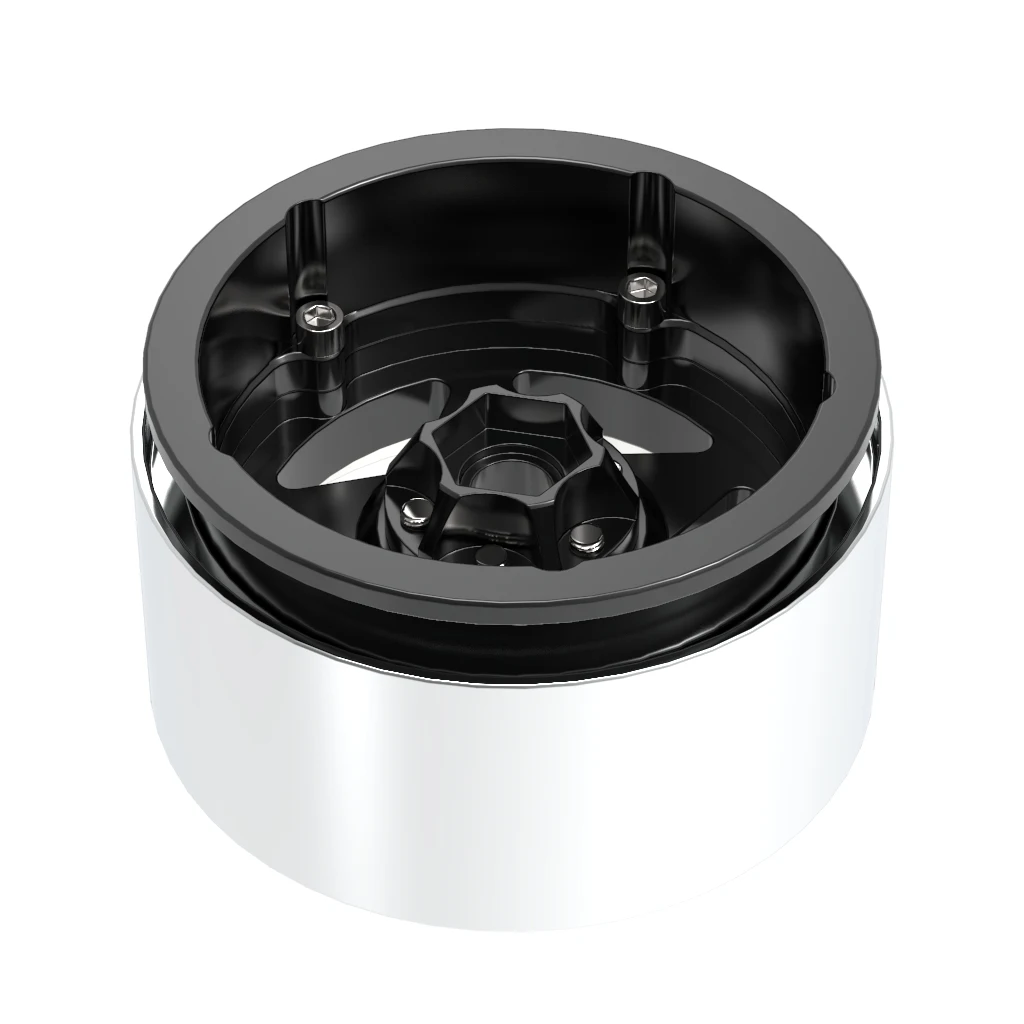 시뮬레이션 타이어 휠 클라이밍 자동차 휠 허브, 2.2 인치, 4 개