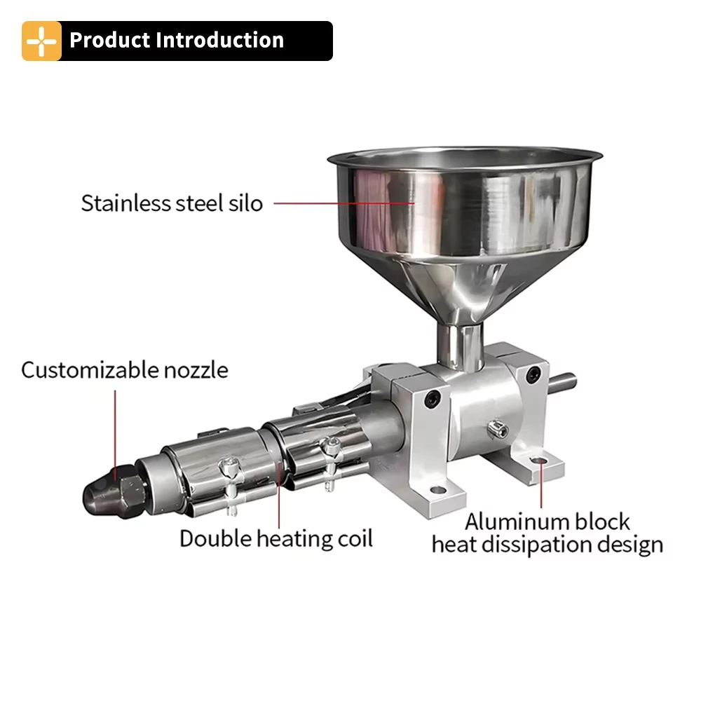 corrosion-resistant Single Screw Extruder Small Extruder Microplastic Extruder Compound Powder 3D Printer Line Desktop