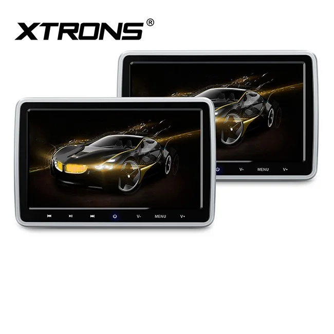 XTRONS 2 قطعة 10.1 بوصة شاشة مشغل ديفيدي سيارة مسند الرأس رصد دعم 32 بت الألعاب #1