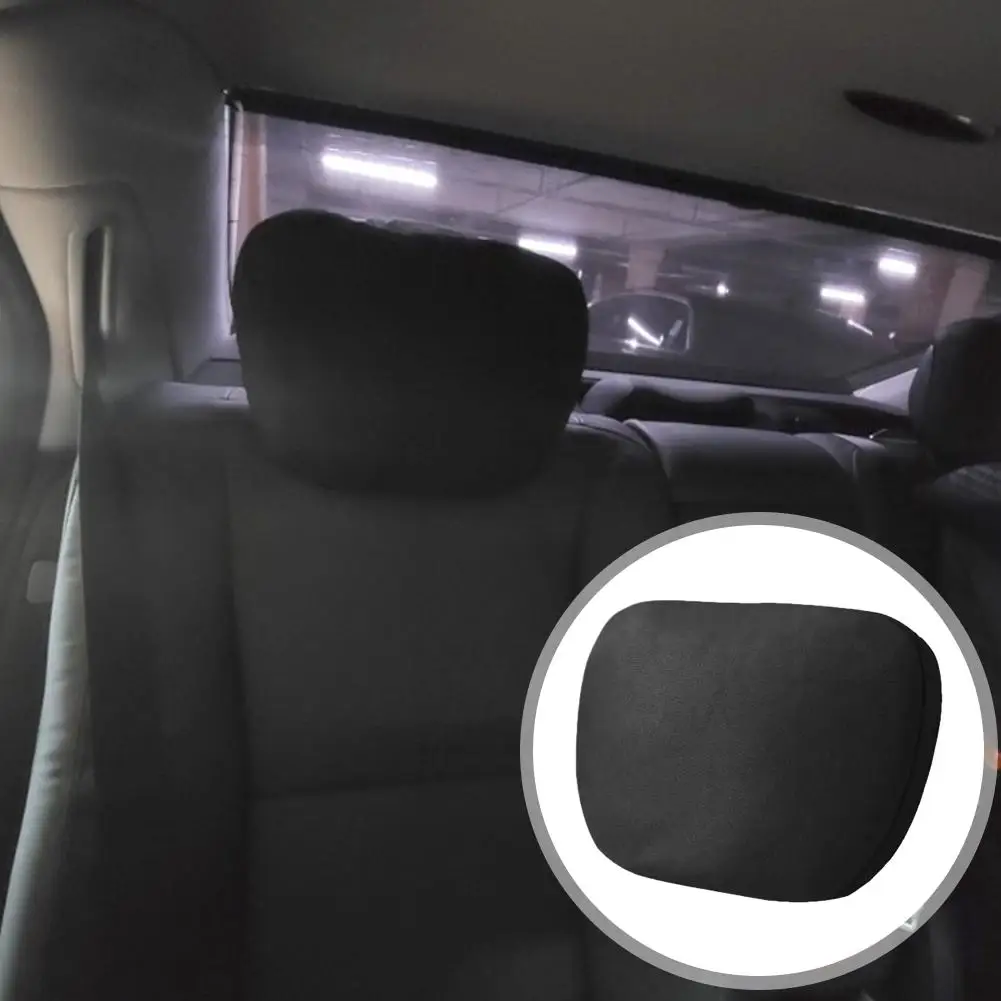 รถคอหมอนรถที่นั่งหมอนรองศีรษะหน่วยความจําอัตโนมัติผ้าฝ้ายเบาะสําหรับ Universal Car Head สนับสนุนสําหรับ Gaming Cha D2B0