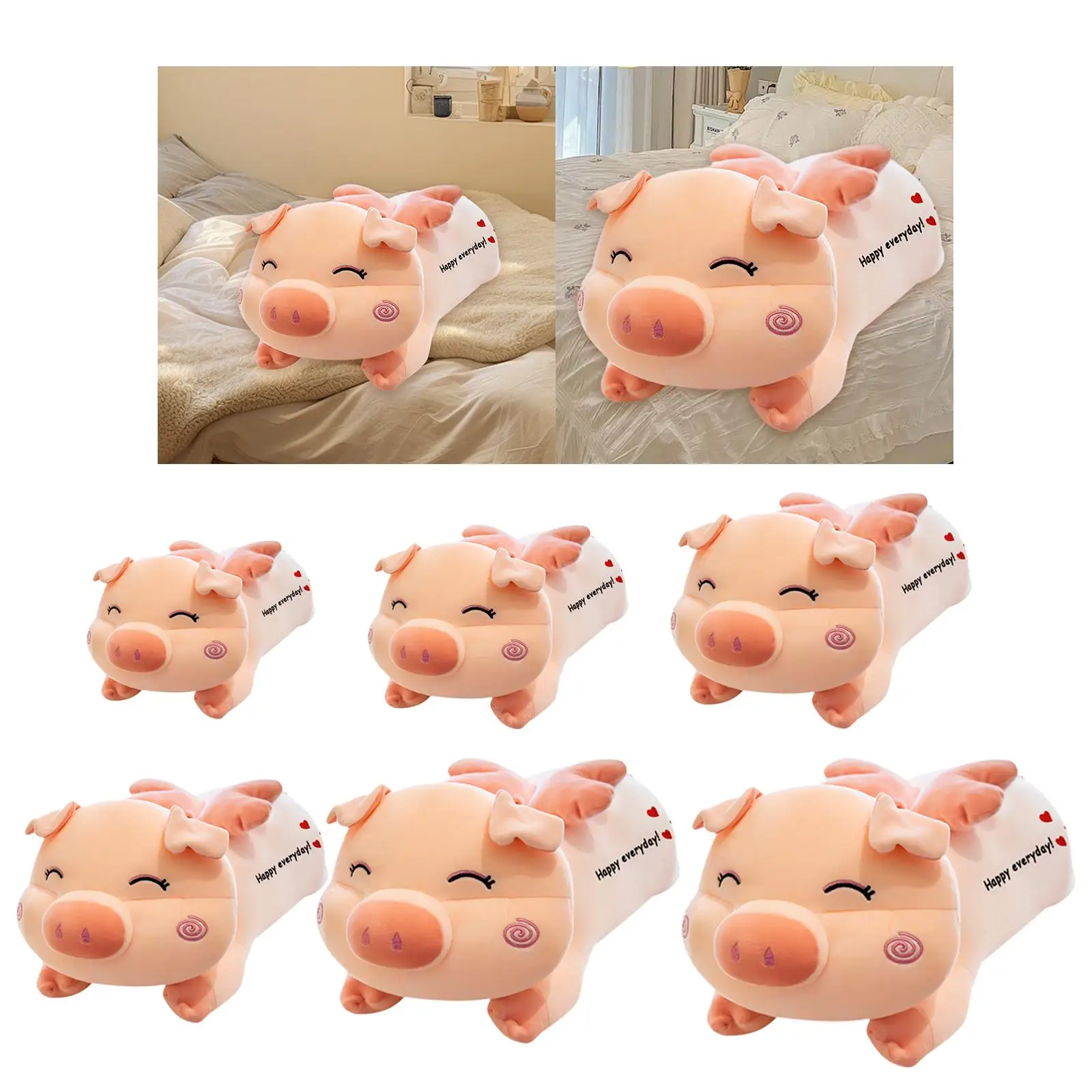 

Опудала свиньи, удобная милая плюшевая игрушка свиньи для детей, взрослых и подростков