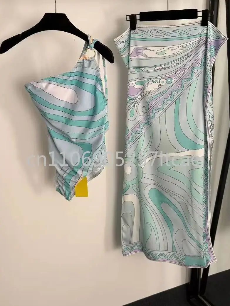 

Luxury Brand Women's Scarf Swimsuits Letter Signature Logo Designer Brand Scarf Swimwear