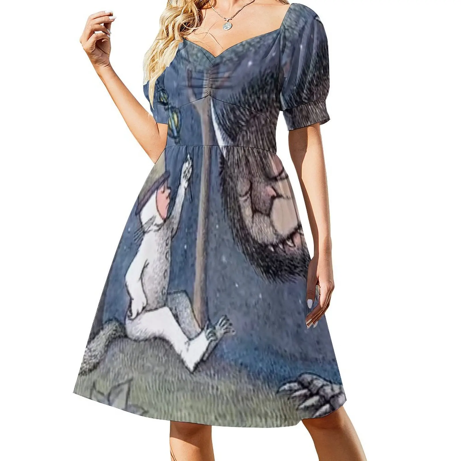 

Wolf Trainer Short Sleeved Dress Womens dresses dresses for prom Clothing dresses for women 2025 Dress