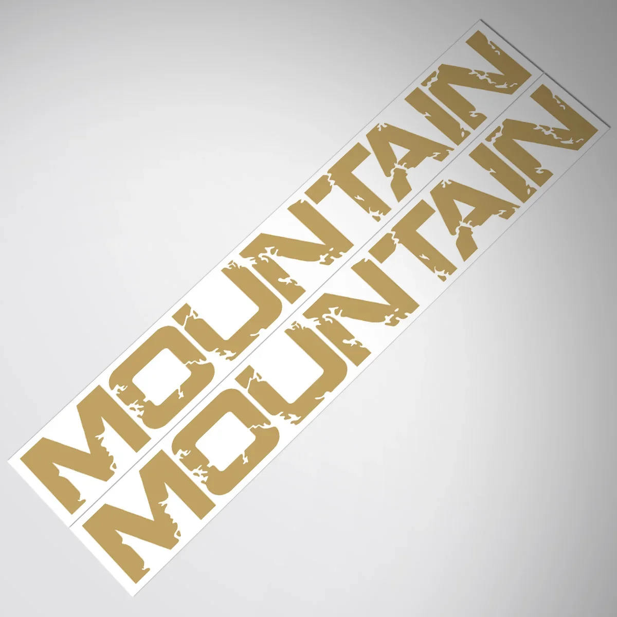 2x Car Styling and Decals for Jeep Wrangler Mountain Modified AUTO Front Windshield Window
