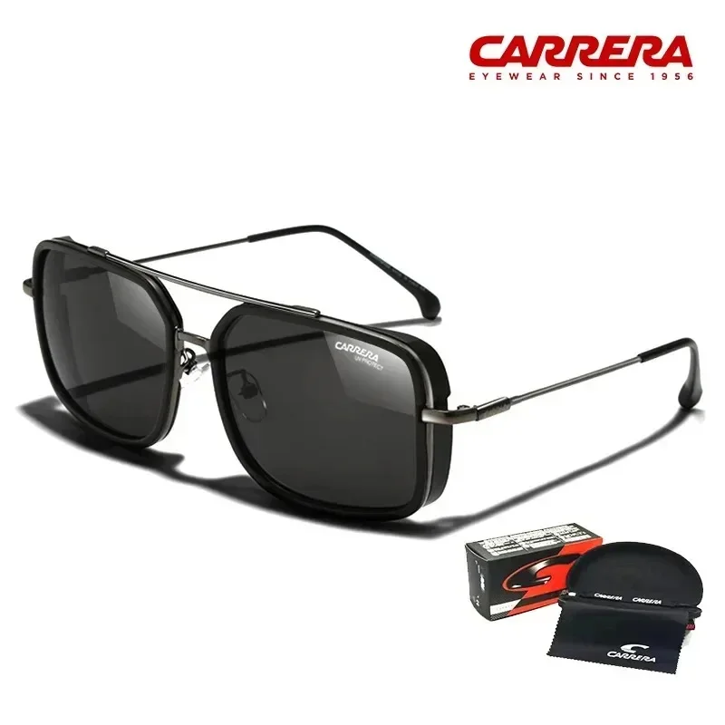 Carrera Brand Sunglasses Vintage Sun Glasses Men Women Big Square Oversize Colorful Outdoor Sports Driving Eyewear CA018