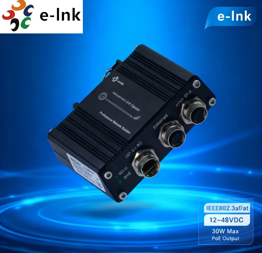 EN50155 산업용 M12 PoE 인젝터 12-48V - Power Over Ethernet 리뷰 및 가격
