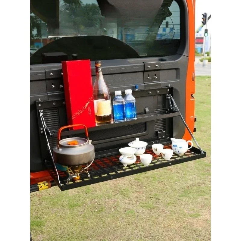 Suitable for tank 300 tailgate rack, trunk folding storage rack, expansion rack