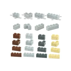 Buildings Blocks Thick Wall Figures Bricks 98283 15533 1x2 1x3 1x4 2x2 L Dots Bulk Modular GBC Toy For High-Tech MOC Set