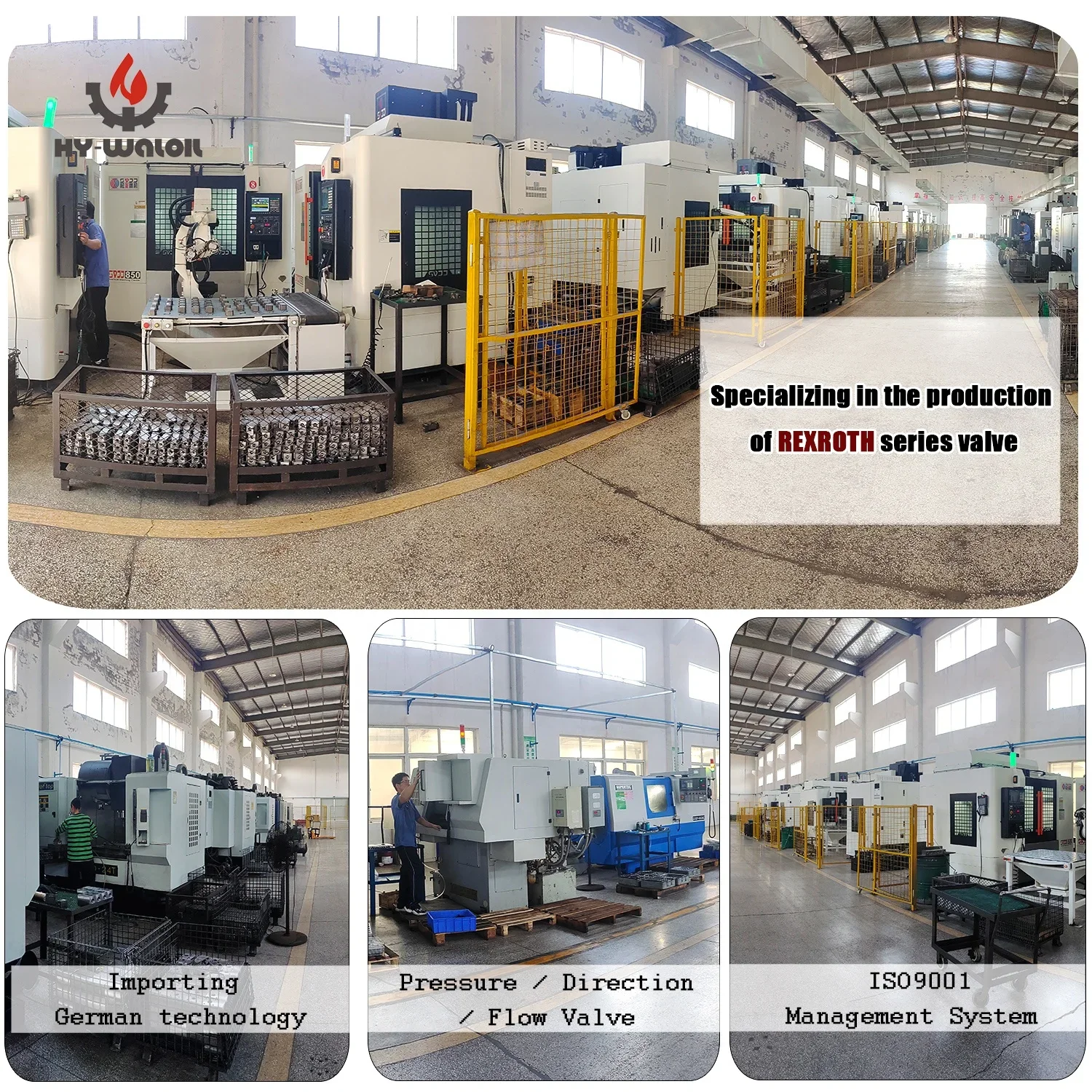 DC24V جرار هوائي 90L / دقيقة موزع هيدروليكي سرعة الاتجاه 3/4 "صمامات التحكم