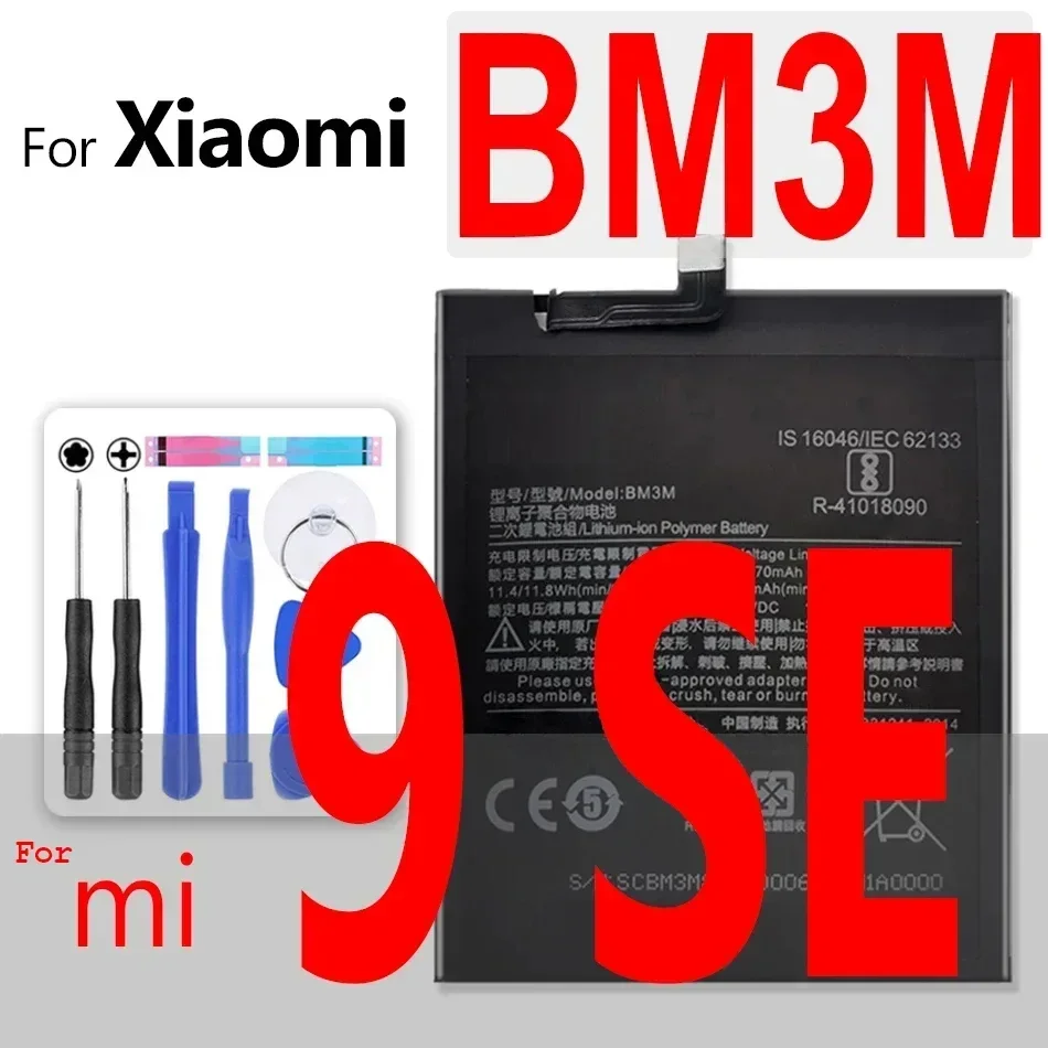 BM22 Battery For Xiaomi Redmi Note 3 3S 3X 4 4A 4X 5 5A 5S 5X 6 6A 6X 7 8 8T 9 9T Pro Plus Prime SE BN40 BN30