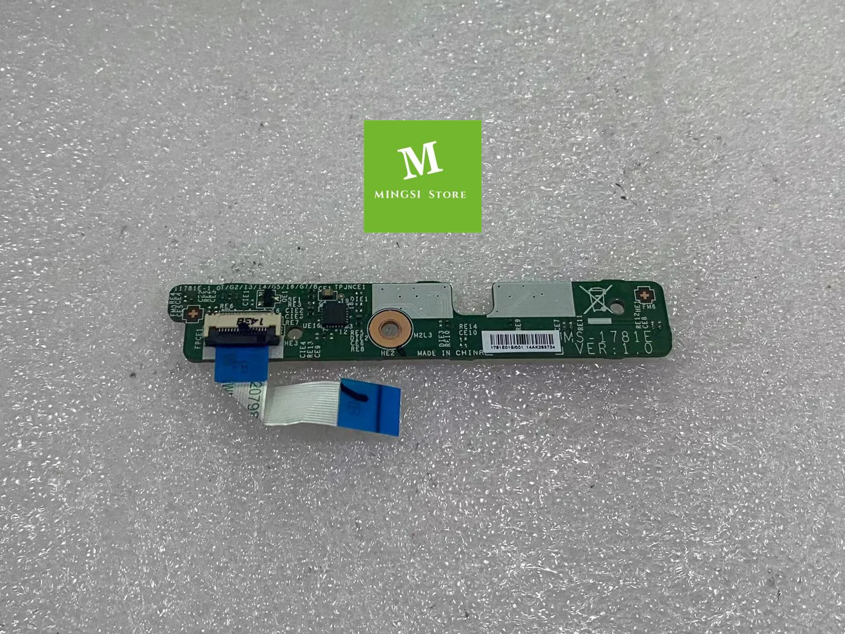 GENUINE FOR MSI GT72VR 6RE GT72 DOMINATOR PRO MEDIA POWER BUTTON BOARD MS-1785E MS-1781E