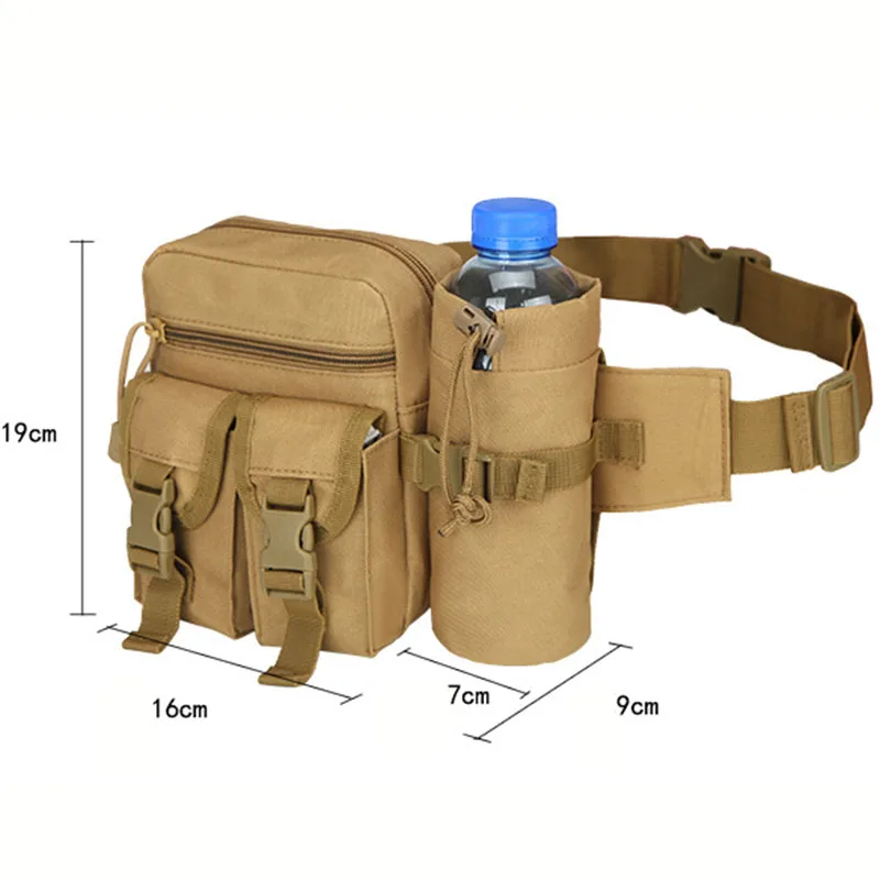 Hunting Hiking Bag  Outdoor Military Multifunctional Small Waist Bag Tool Shoulder Bag Men\'s Women\'s Sports Cycling Travel Pack