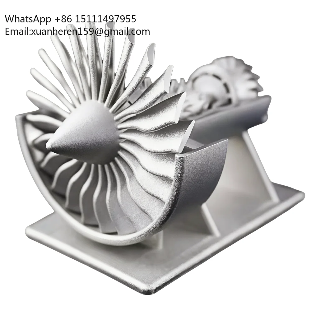

3D-printed Aerospace-grade Engine Blades Exhibit High Resistance to Aerodynamic Loads and Are Compatible with Turbofan Engines