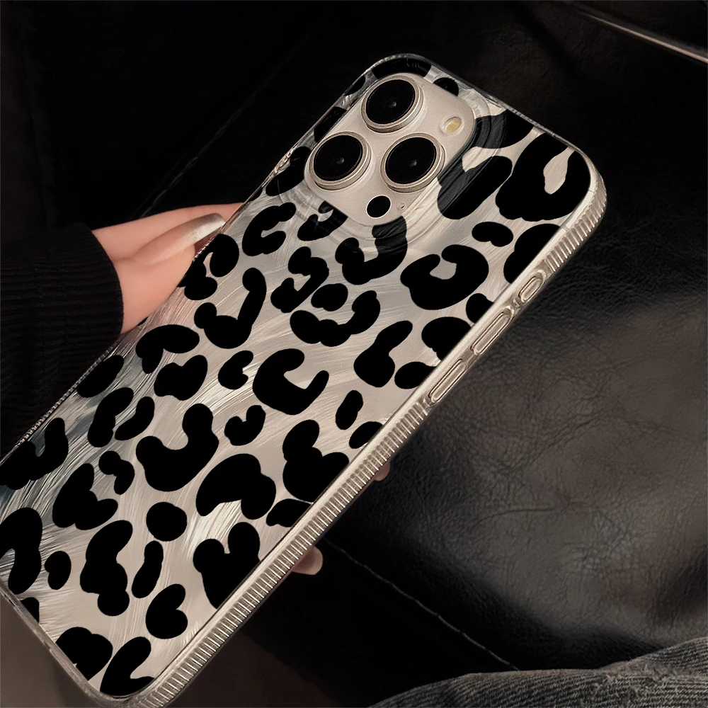 เคสโทรศัพท์ลายเสือดาวสุดเท่ สำหรับ Redmi Note 14 Pro+ Global 5G 13 12 11 10 4G 15C 14C 13C P0C0  แบบนิ่ม ทนทาน ป้องกันได้ดี