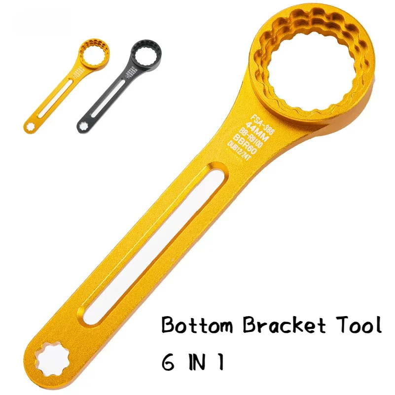 Multi Function Tool Bottom Bracket Wrench Tool for Shimano MT800 BBR60 BBR9100 XT M8000 Bike Bottom Bracket Install Removal Tool