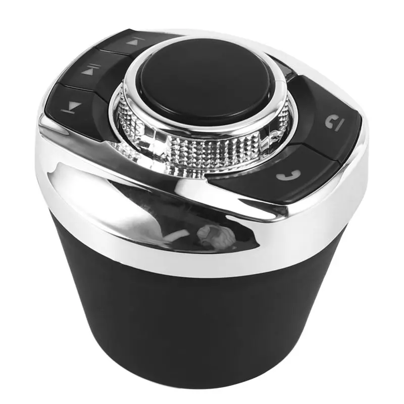 

Strict 3X Universal Car Wireless Steering Wheel Control Button With LED Light 8-Key Functions For Car Android Navi Player Auto
