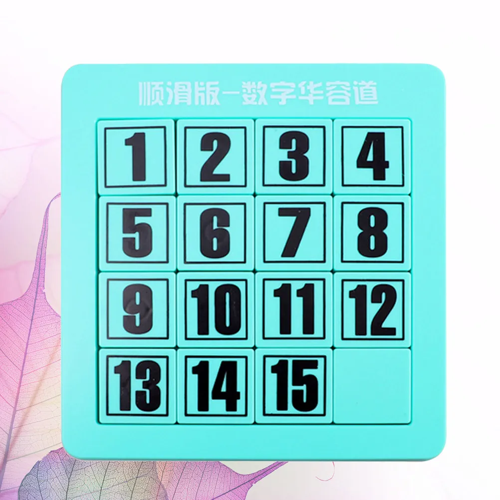 1Pcs Numeric Puzzle Board Intellectual Game Educational Challenge Math Development for Kids Children