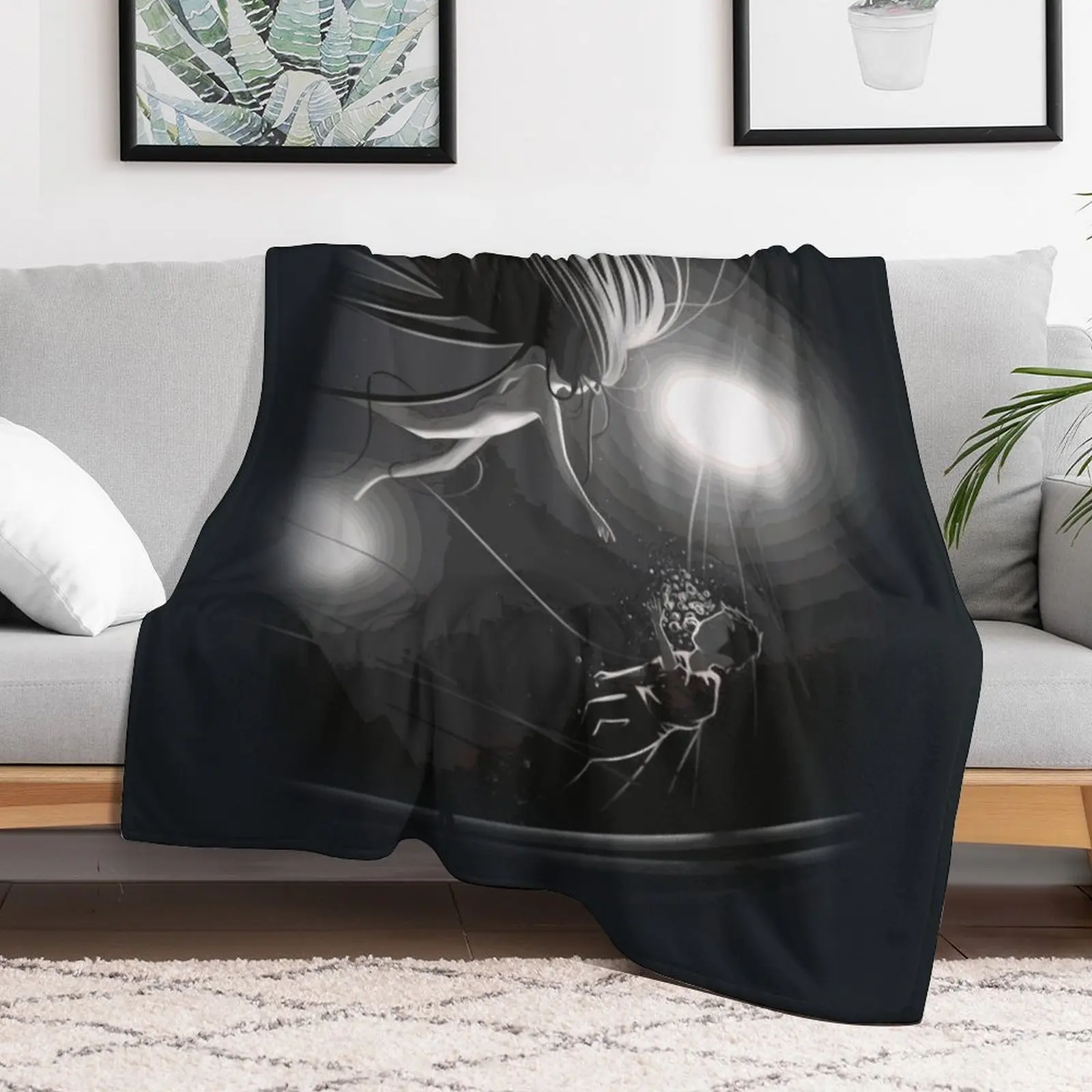 

Inside - The Boy and the Water Girl Throw Blanket christmas gifts Giant Sofa Decorative Sofa Blankets