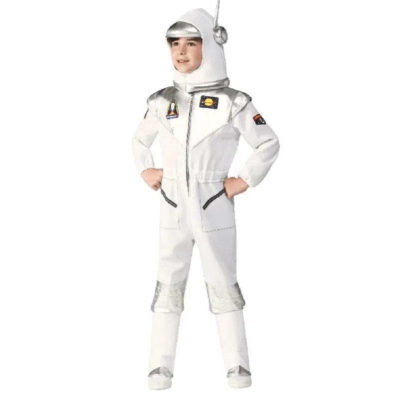 

Kid Astronaut Cosplay Costume Spaceman Jumpsuit Kids Halloween Cosplay Child Pilot Purim Carnival Party Fancy Dress