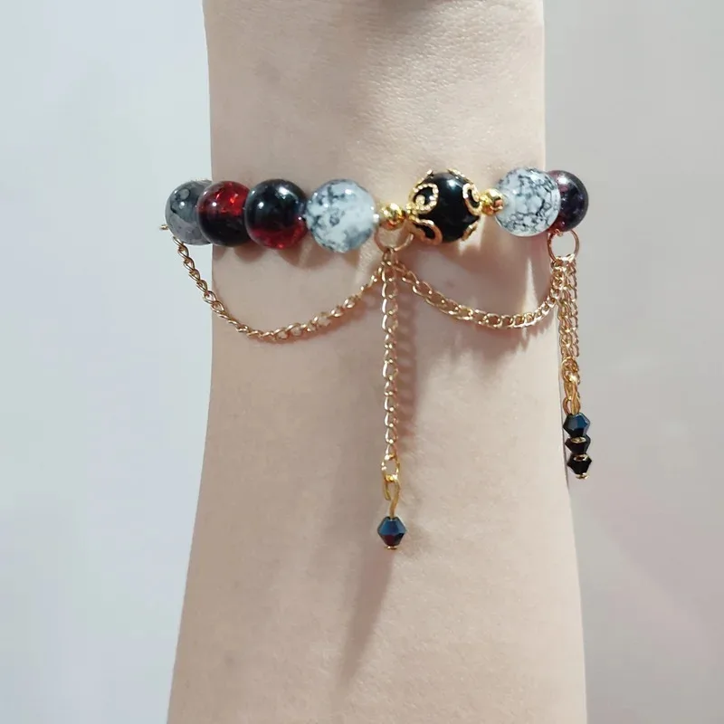 CyTill el final de la luna 2023 nueva pulsera de cristal Chang Yue Jin Ming Tan Tai Jin 2 pulsera DIY bolsa de joyería pulsera Tan Taijin
