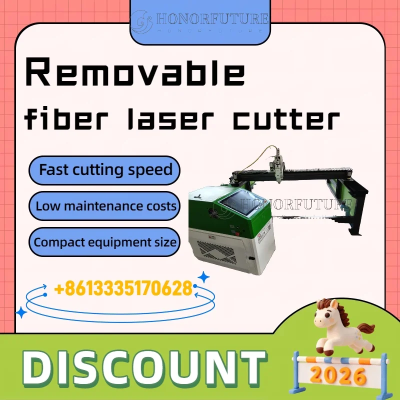 2000W 3000W Removable CNC Fiber Laser Cutting Machine for Metal Sheet Steel Plate 3015 Machine 5*10ft'
