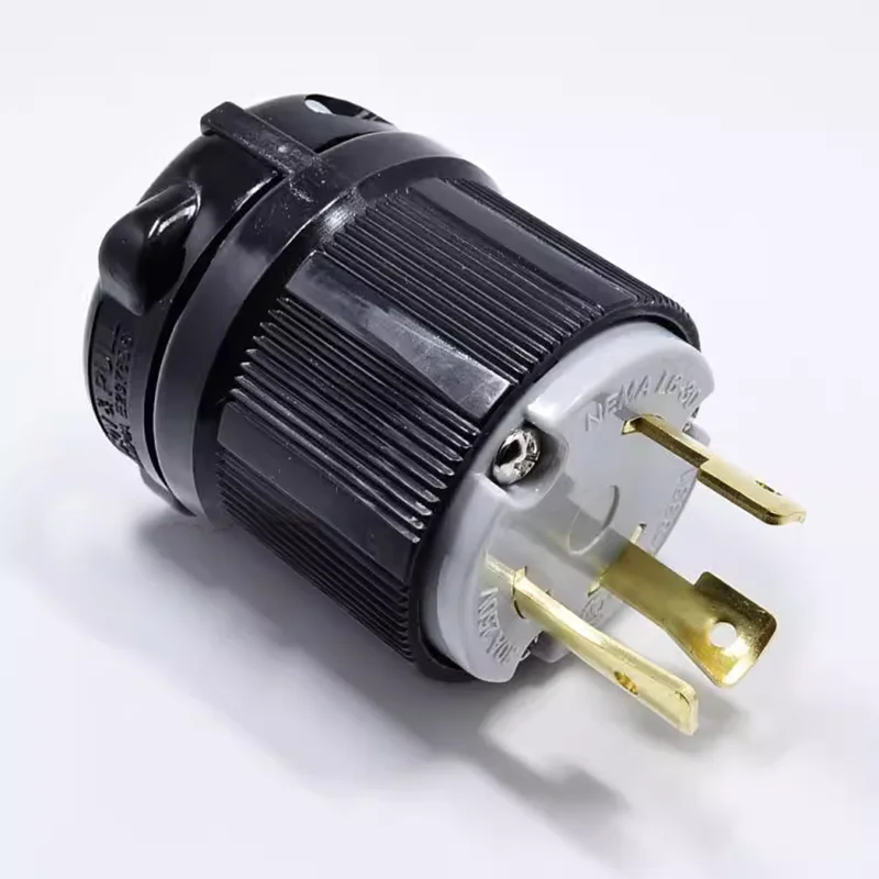 Us Standard plug WJ-8331 NEMA 30A 250V US Plug L6-30P generator wiring Assembly DIY plug UL certified
