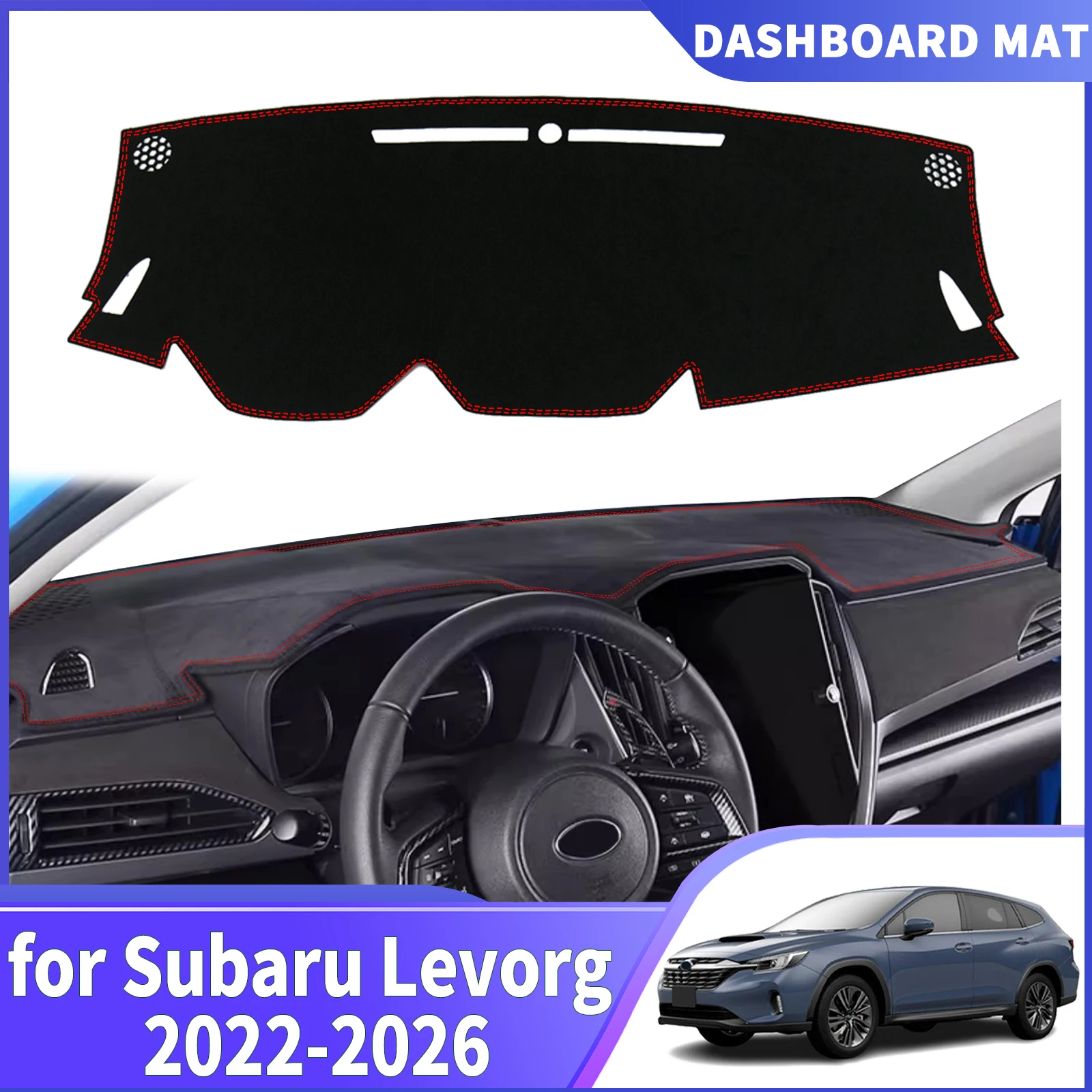 

fit for Subaru Levorg 2022 2023 2024 2025 2026 DashMat Sunshade Dashmat Dashboard Cover Pad Protective Carpet Car Accessories