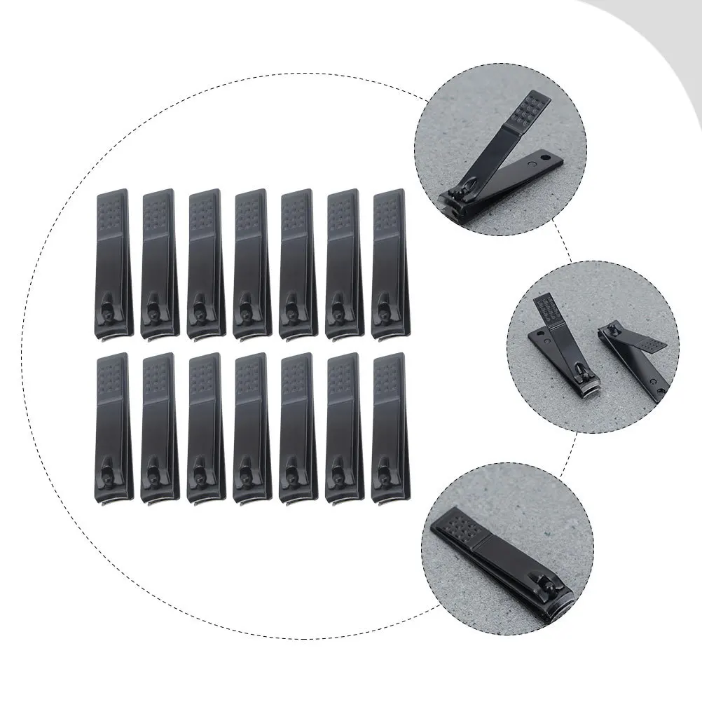 

15Pcs Stainless Steel Nail Cutter Set Ergonomic Design Long Handle Nail Nippers for Reliable Daily Grooming Pedicure Care