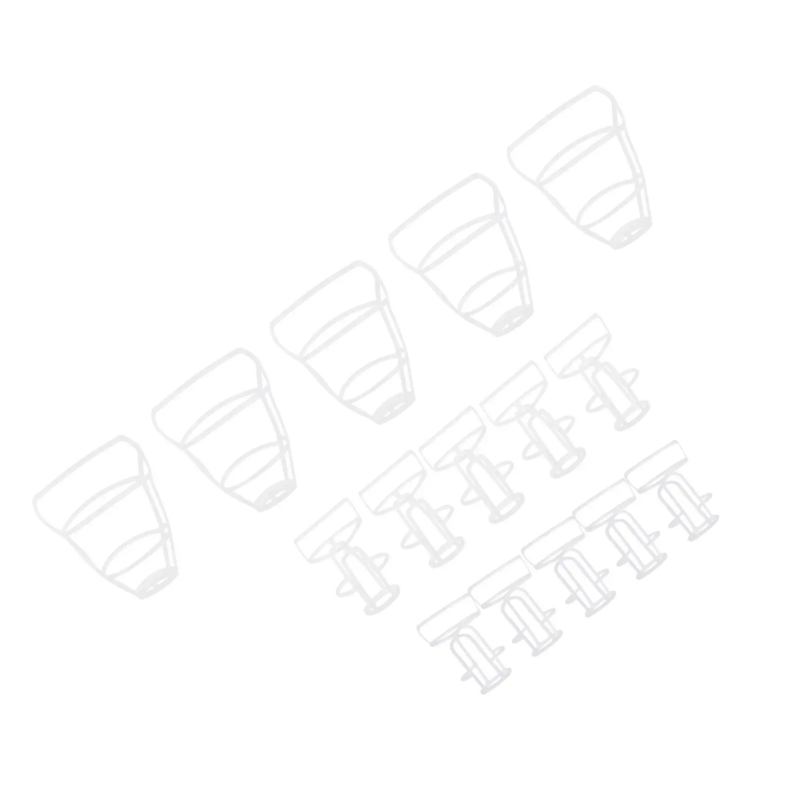 15pcs Reusable Infusion Bottle Nets – Multipurpose Saline IV Bag Covers for Hospital & Home Storage