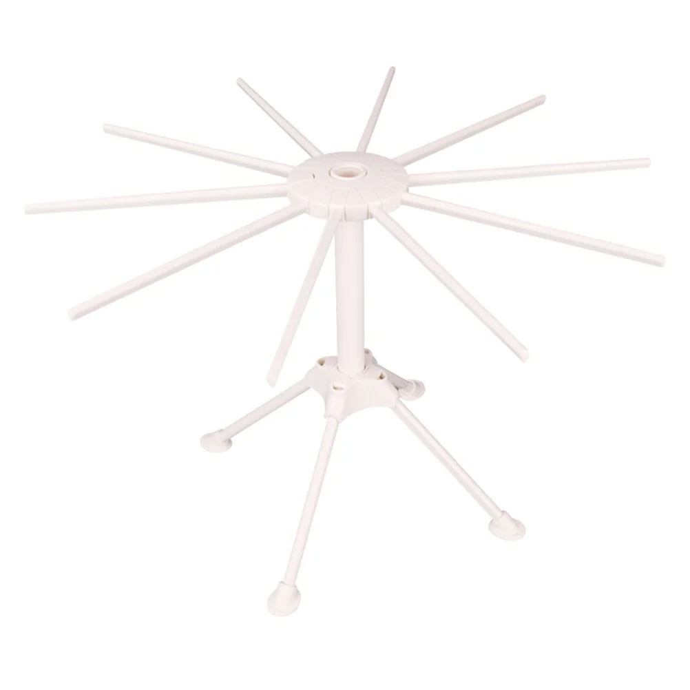 

Foldable Pasta Drying Rack Noodle Hanger Accessories Spaghetti Dryer Air Dried Carry Small Kitchen White Packaging