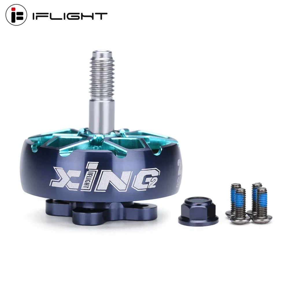 

IFlight XING2 2405 1950KV/1800KV 4-6S FPV Unibell Motor W/ 5mm Titanium Alloy shaft Compatible 5inch Propeller for FPV Drone