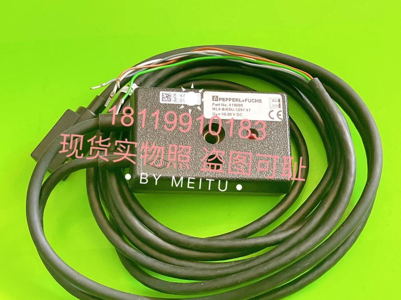 

Датчик фотоэлектрического переключателя Beijiafu P+F 2025 ML4-8-KSU-1297/47 419095