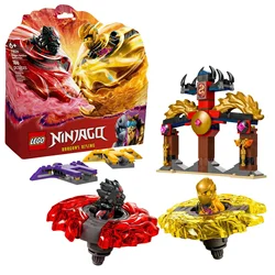 LEGO NINJAGO The Dragon Spinjitzu Battle Pack 71826 Action Toy Playset for Boys, Girls Aged 6+ Birthday Gift 71826 186Pieces