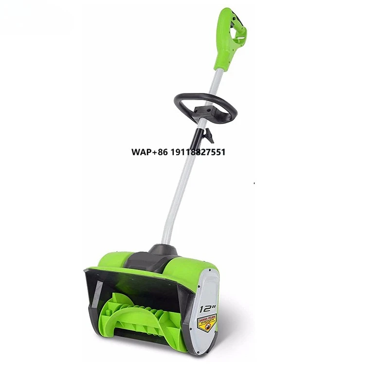 Factory Wholesale Garden 20V Hand Held Rechargeable Cordless Battery Powered Snow Shovel Snowplow Thrower