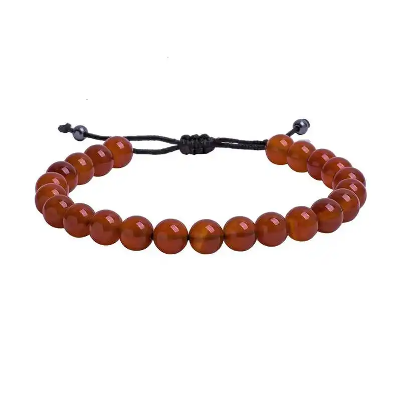 Agate Stone Men Bracelet